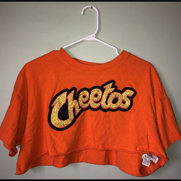 Forever 21 hot cheetos crop top shirt - Picture 1 of 2